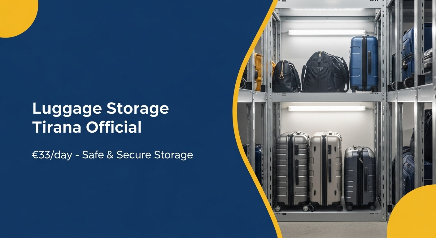 Luggage Storage Tirana Official ORIGINAL Since 2019 Tirana Bag